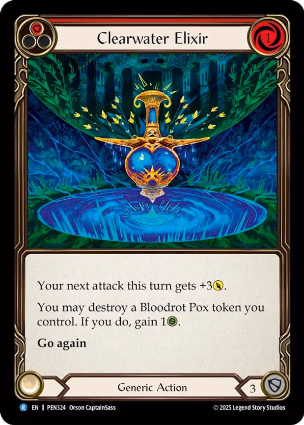 Clearwater Elixir (Red) - Rare (PEN324)