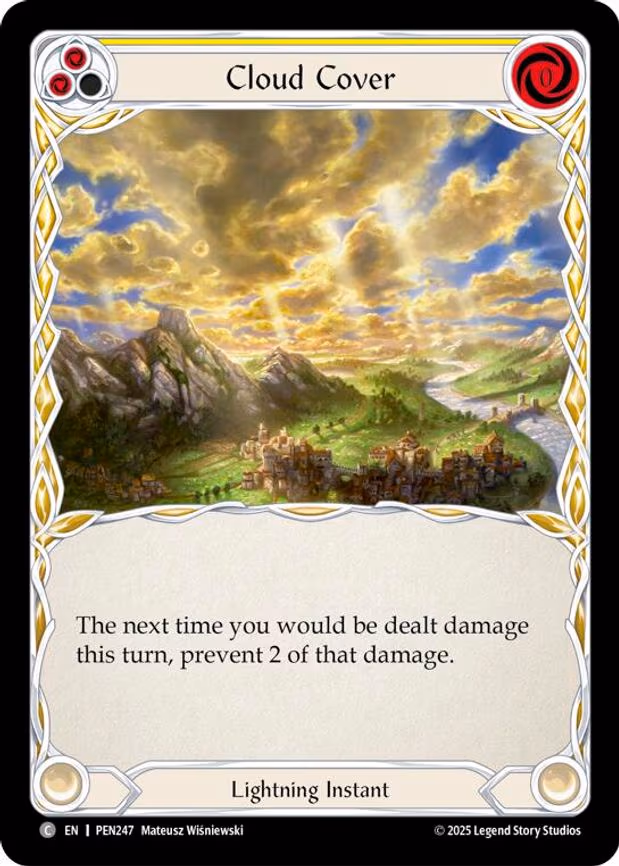 Cloud Cover (Yellow) - Common (PEN247)