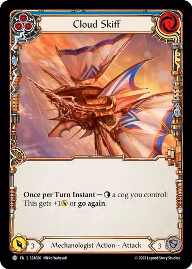 Cloud Skiff (Blue) - Common (SEA026)