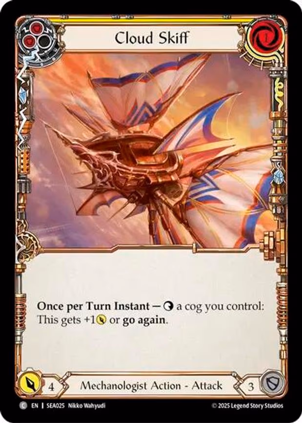 Cloud Skiff (Yellow) - Common (SEA025)