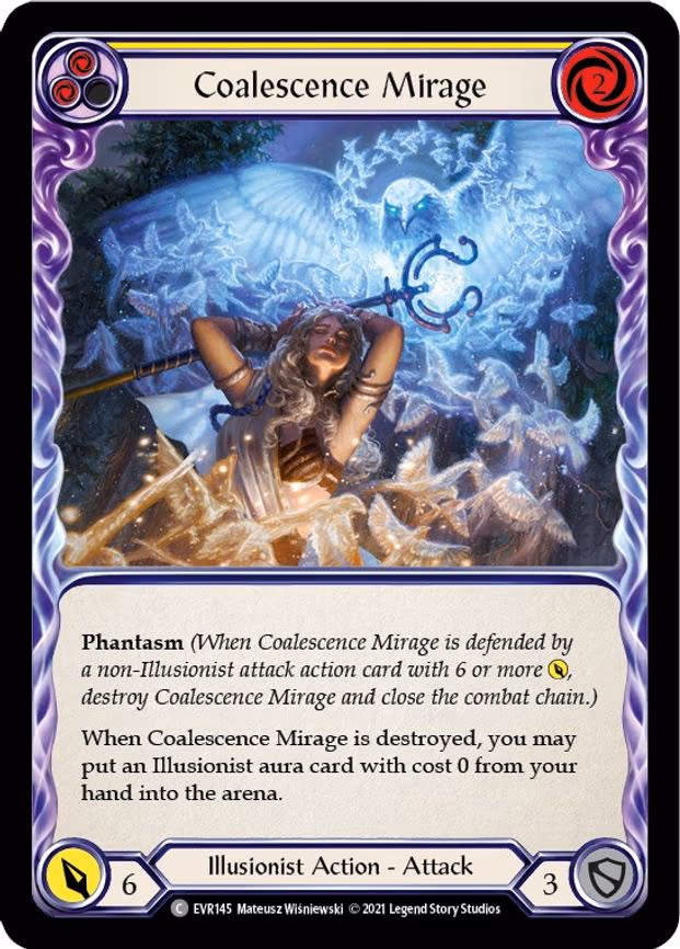 Coalescence Mirage (Yellow) - Common (EVR145)