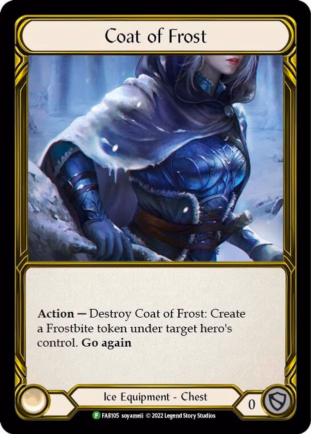 Coat of Frost (Golden) - Promo (FAB105)