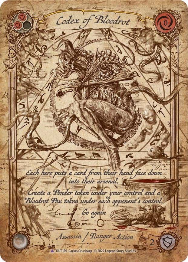 Codex of Bloodrot (Marvel) - Marvel (OUT159)