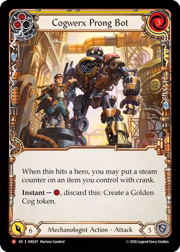 Cogwerx Prong Bot - Majestic (IAR247)