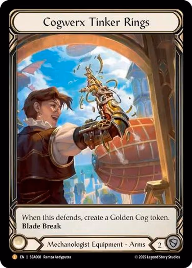 Cogwerx Tinker Rings (Treasure) - Legendary (SEA008)