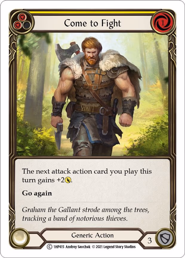 Come to Fight (Yellow) - Common (1HP415)
