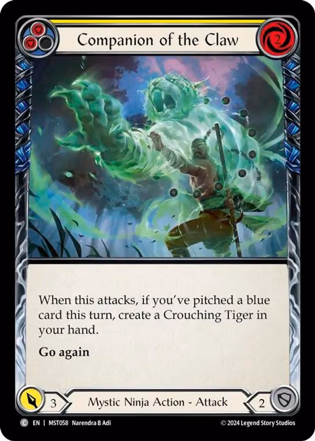 Companion of the Claw (Yellow) - Common (MST058)