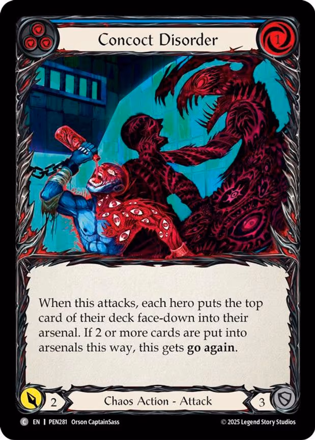 Concoct Disorder (Blue) - Common (PEN281)