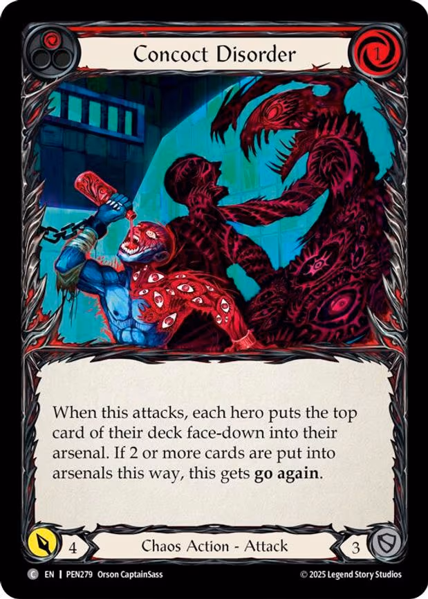 Concoct Disorder (Red) - Common (PEN279)