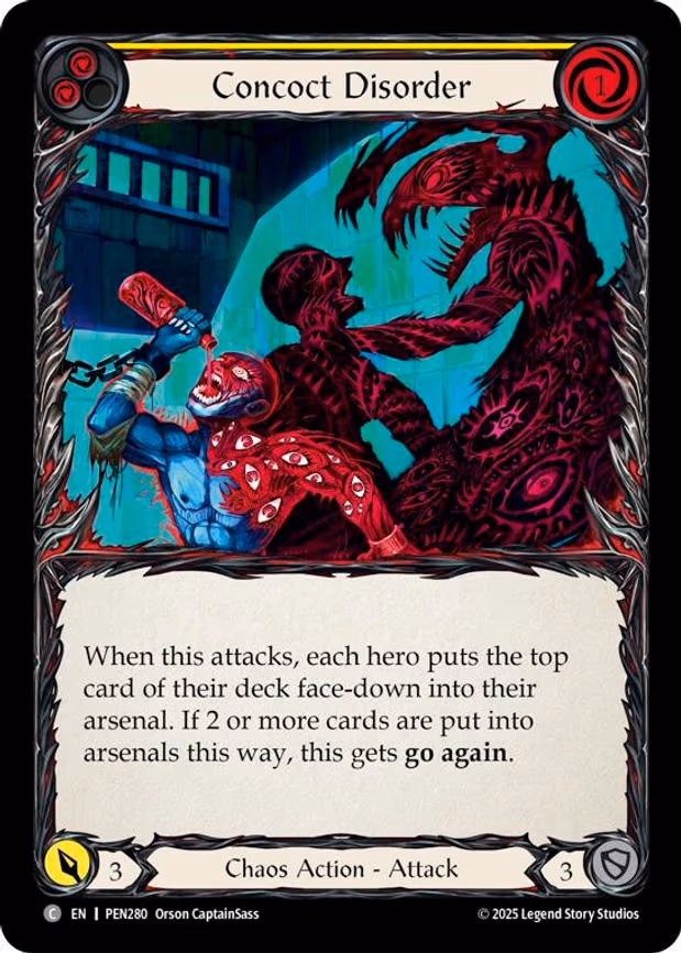 Concoct Disorder (Yellow) - Common (PEN280)
