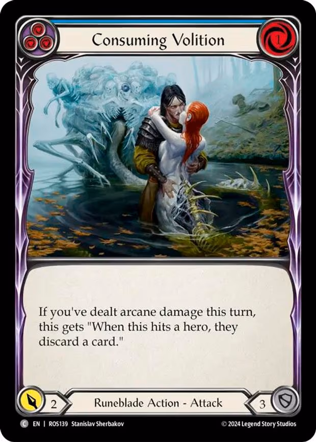 Consuming Volition (Blue) - Common (ROS139)