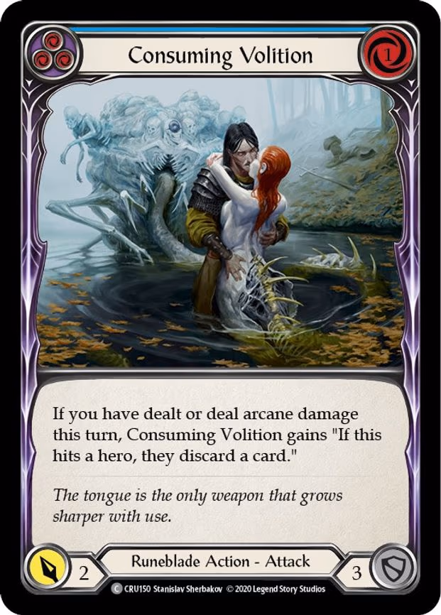 Consuming Volition (Blue) - Common (CRU150)
