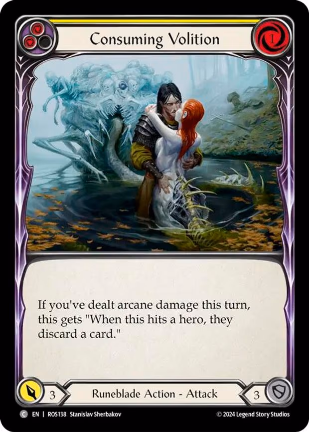 Consuming Volition (Yellow) - Common (ROS138)