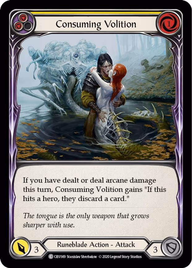 Consuming Volition (Yellow) - Common (CRU149)