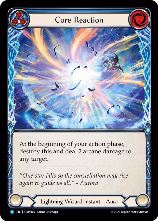Core Reaction (Blue) - Rare (OMN105)