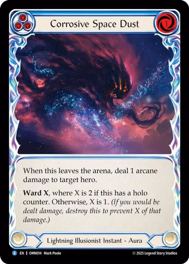 Corrosive Space Dust (Blue) - Rare (OMN014)