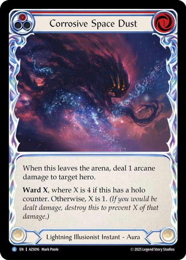 Corrosive Space Dust (Red)