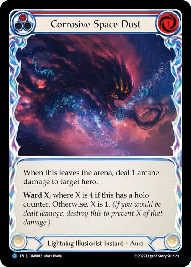 Corrosive Space Dust (Red)