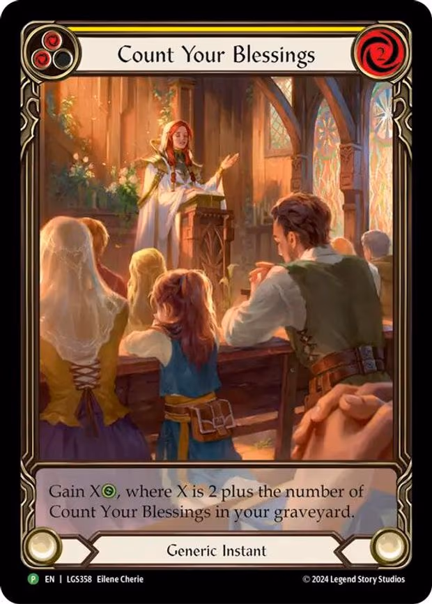 Count Your Blessings (Yellow) - Promo (LGS358)