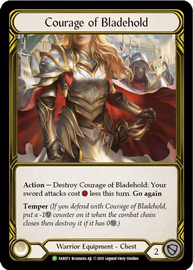 Courage of Bladehold (Golden) - Promo (FAB073)