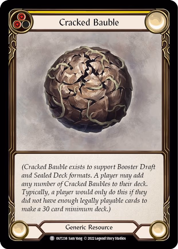 Cracked Bauble - Token (OUT238)