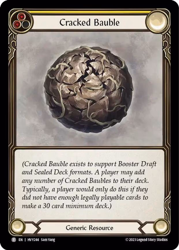 Cracked Bauble - Token (HVY244)