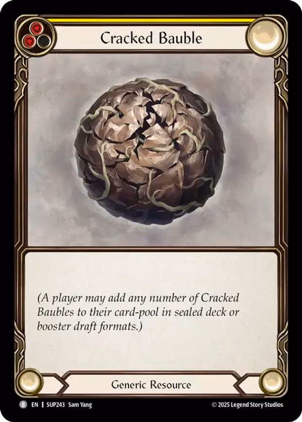 Cracked Bauble - Basic (SUP243)