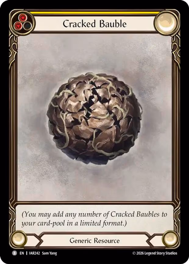 Cracked Bauble - Basic (IAR242)
