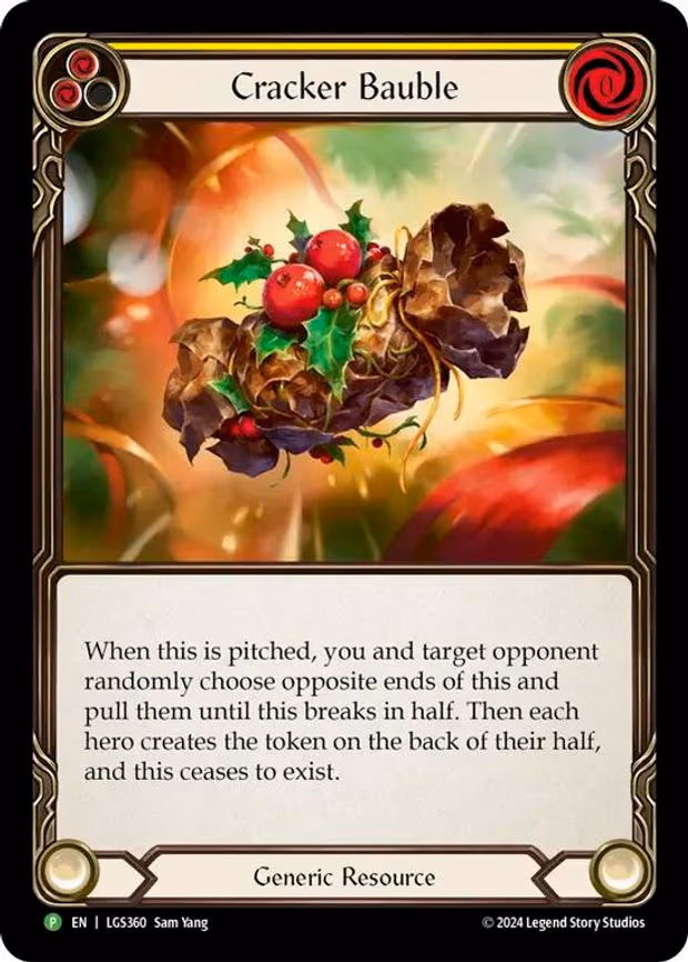 Cracker Bauble - Promo (LGS360-FUN007)