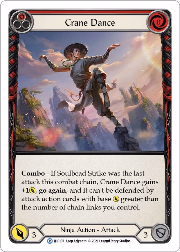 Crane Dance (Red) - Rare (1HP107)