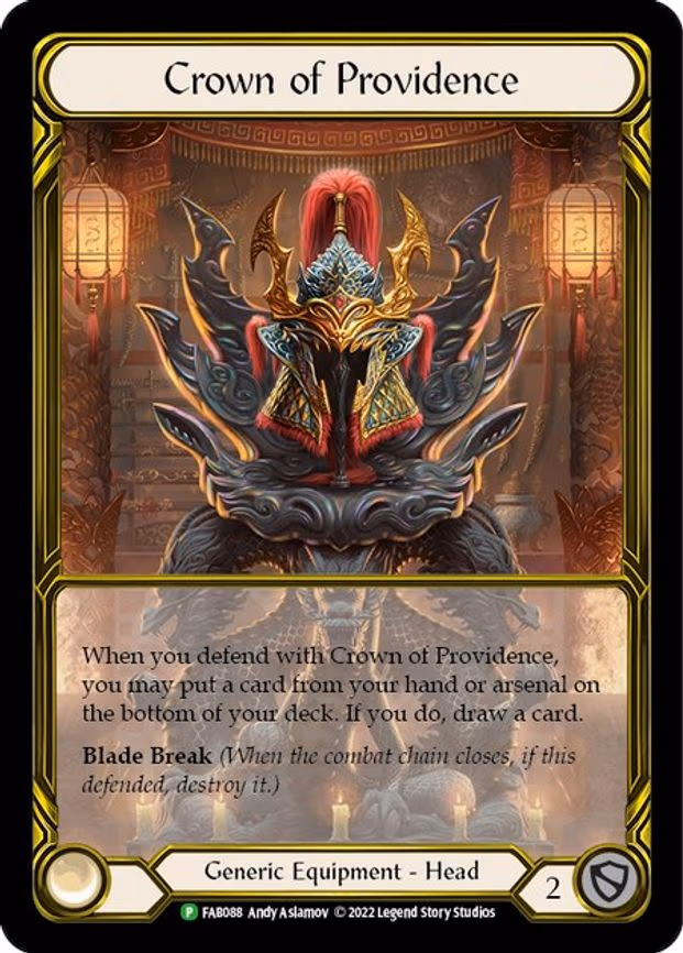 Crown of Providence (Golden) - Promo (FAB088)