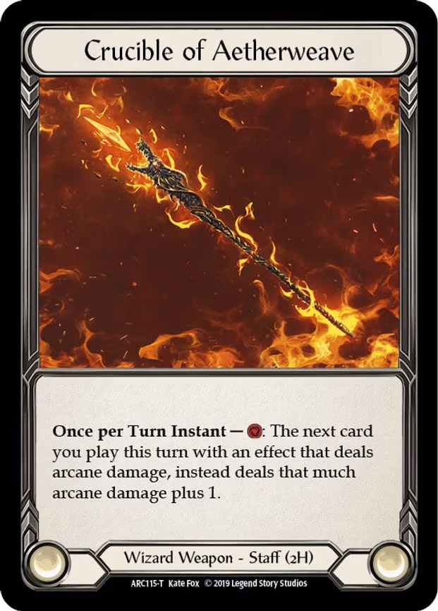 Crucible of Aetherweave // Teklo Plasma Pistol - Token (ARC115 // ARC003)