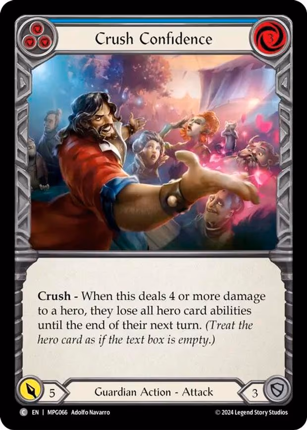 Crush Confidence (Blue)