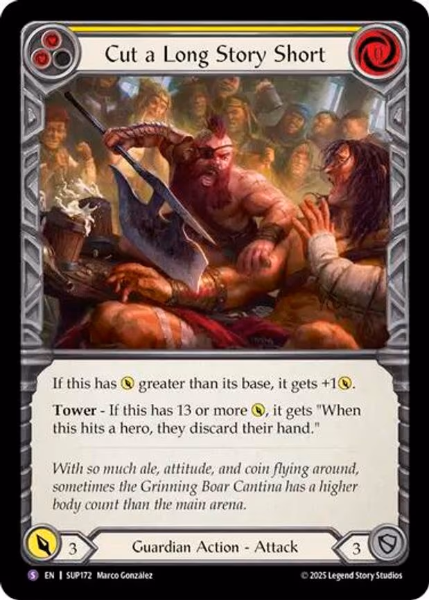 Cut a Long Story Short - Super Rare (SUP172)