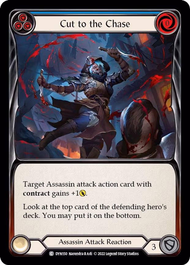 Cut to the Chase (Blue)