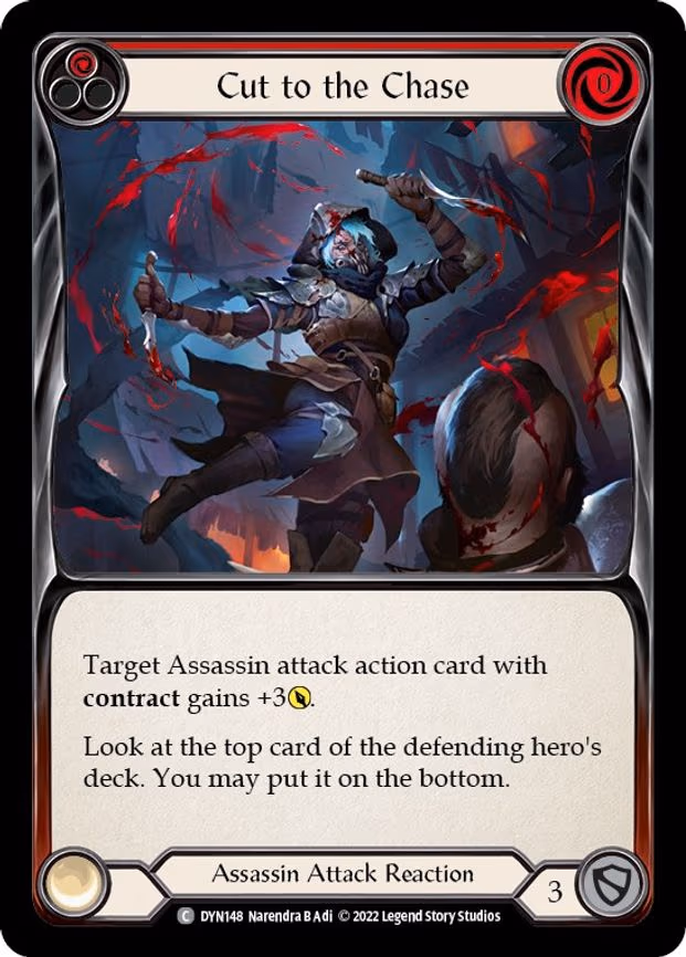 Cut to the Chase (Red)