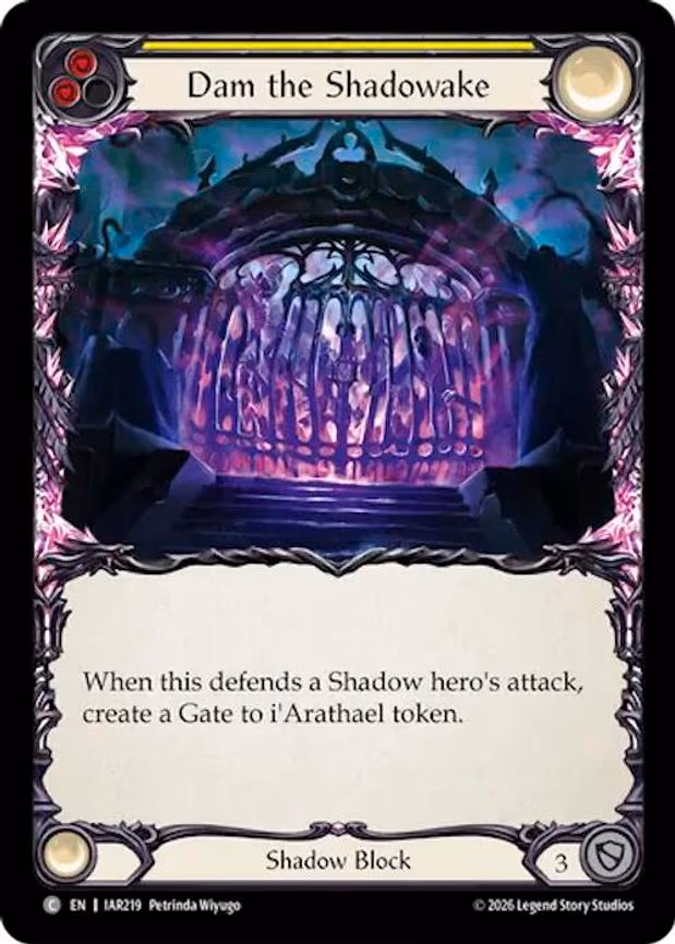 Dam the Shadowake (Yellow) - Common (IAR219)