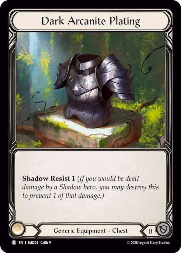 Dark Arcanite Plating - Common (IAR225)