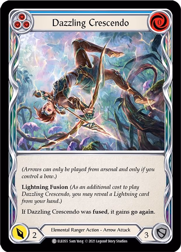 Dazzling Crescendo (Blue) - Common (ELE055)