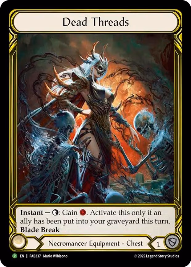 Dead Threads (Golden) - Promo (FAB337)