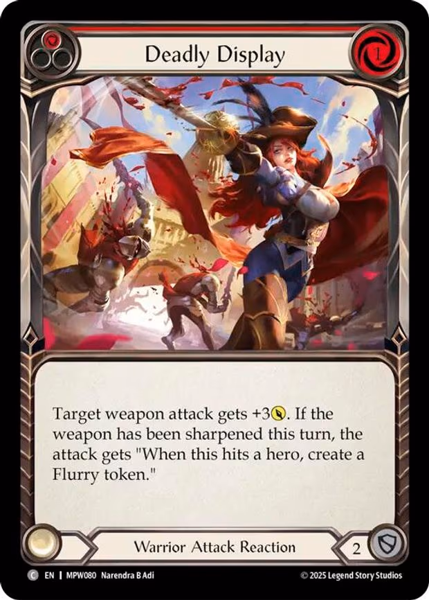 Deadly Display (Red) - Common (MPW080)