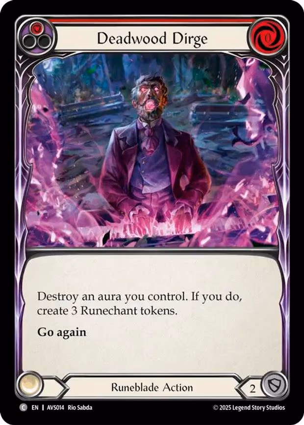 Deadwood Dirge (Red)
