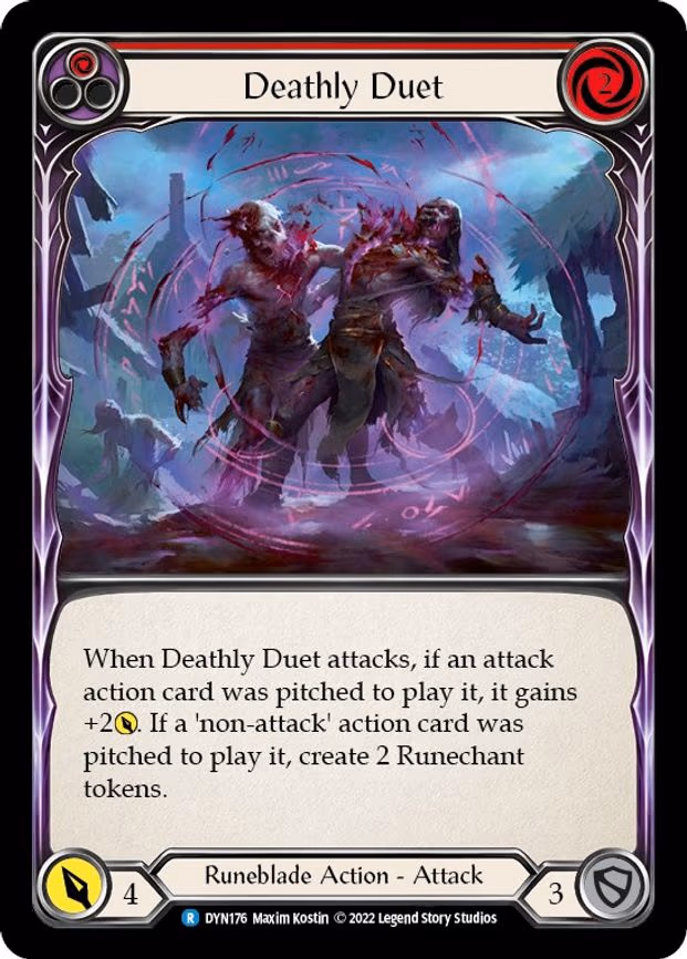 Deathly Duet (Red) - Rare (DYN176)