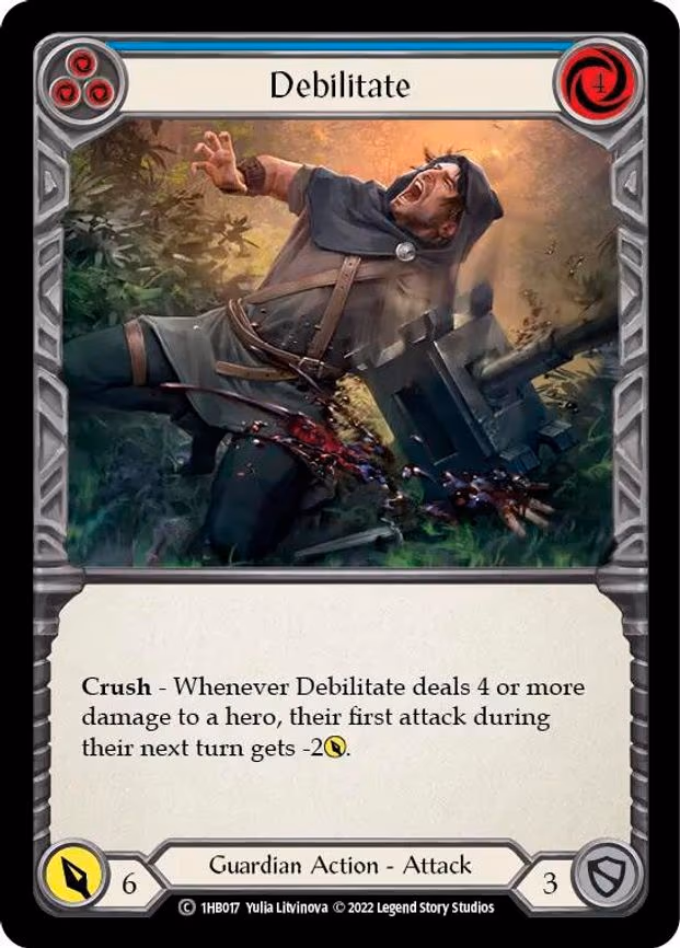 Debilitate (Blue)