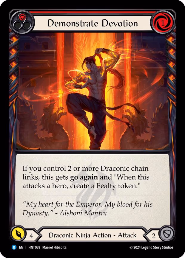 Demonstrate Devotion (Red)