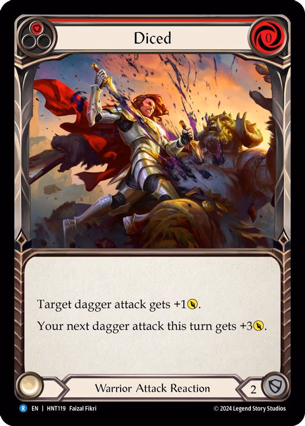 Diced (Red) - Rare (HNT119)