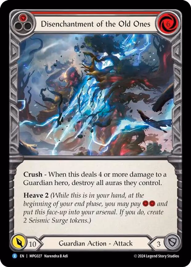 Disenchantment of the Old Ones - Rare (MPG027)