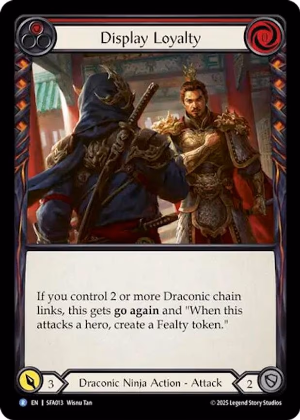 Display Loyalty - Rare (SFA013)