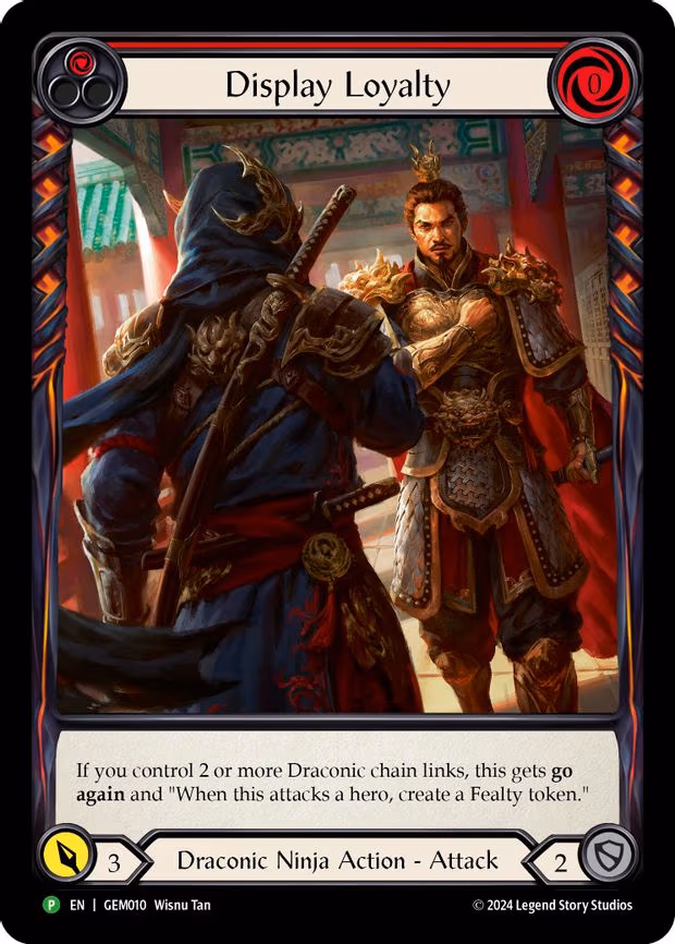 Display Loyalty (Red)