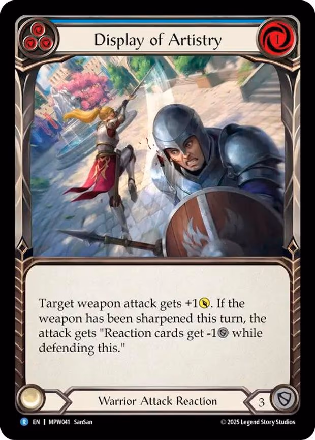 Display of Artistry (Blue) - Rare (MPW041)